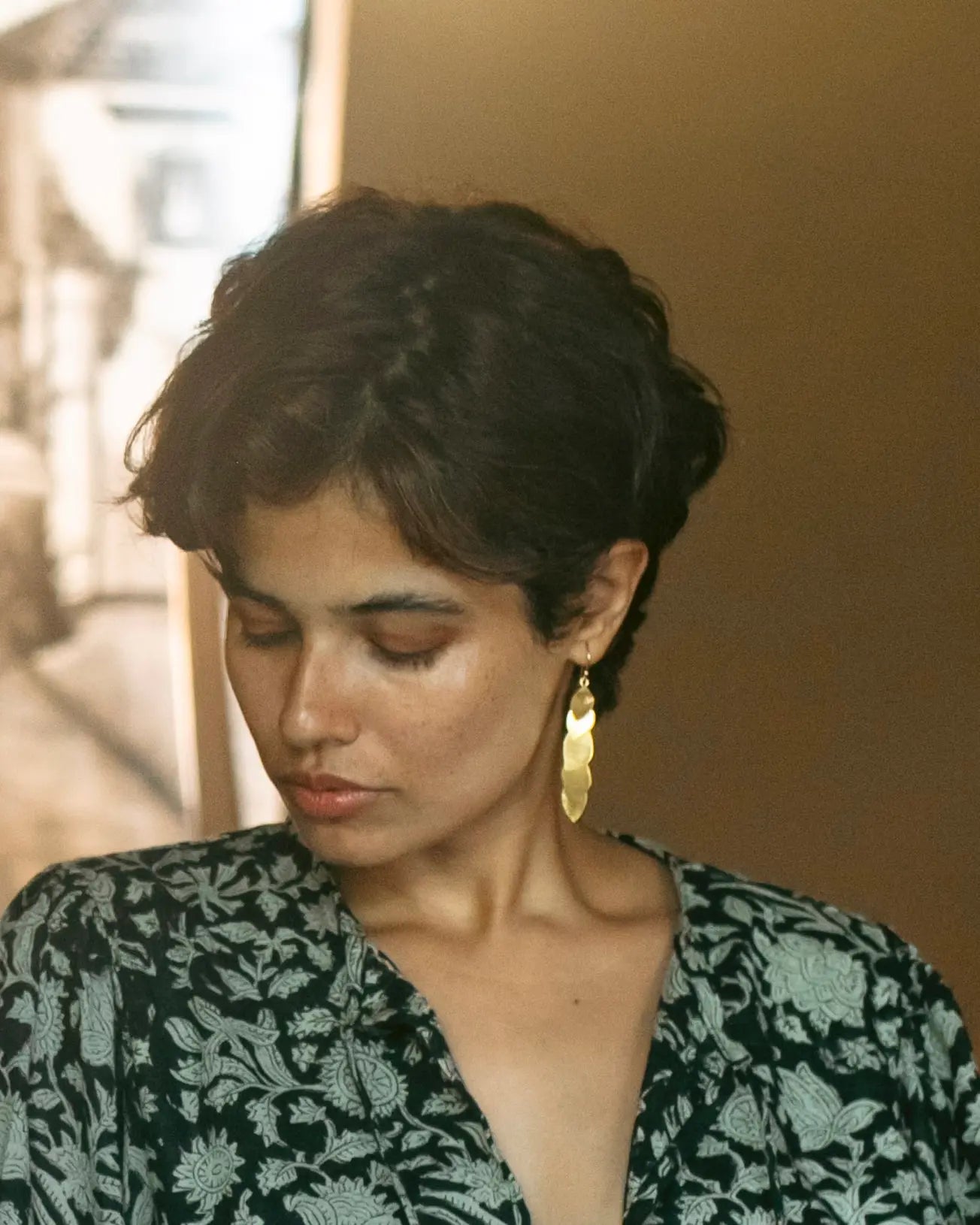 Cascade Leaf Earrings